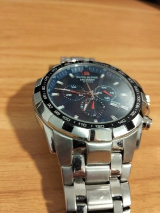 Reloj SWISS ALPINE MILITARY Cronógrafo Azul