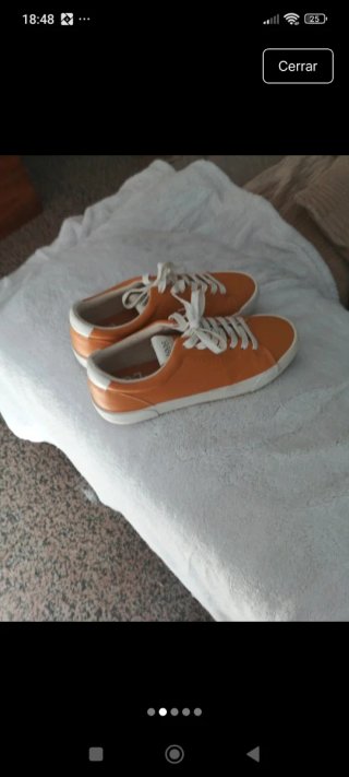 Zapatillas Bershka Hombre Talla 42 Naranja