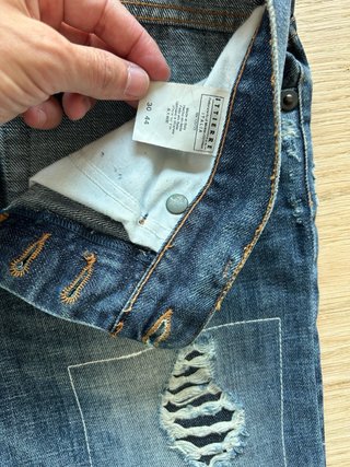 Jeans Just Cavalli strappati patch W30 IT44