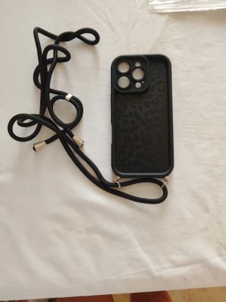 Custodia nera per cellulare iPhone 15 PRO