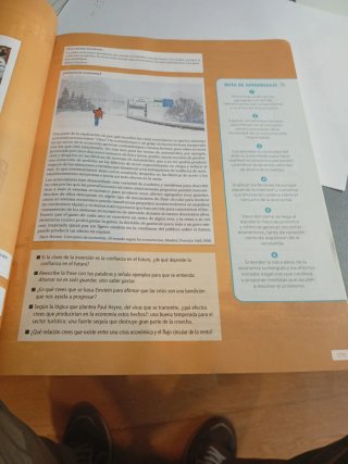 1 Bachillerato, Economía Revuela