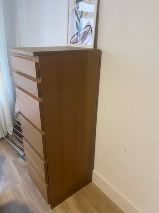 Cómoda Ikea Malm Madera
