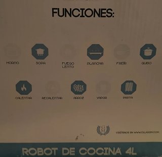 Robot Cocina Cecotec Alfa