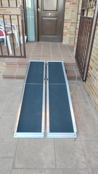 Rampa Silla Ruedas Plegable Aluminio