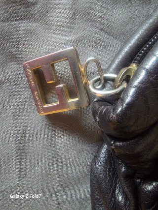 Pochette Fendi Pelle Nera