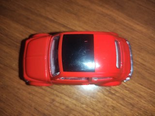 Fiat 500 Burago 1/43 Rossa/Red