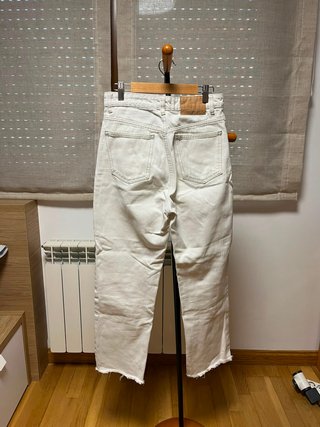 Vaqueros Zara rectos crudos Talla S