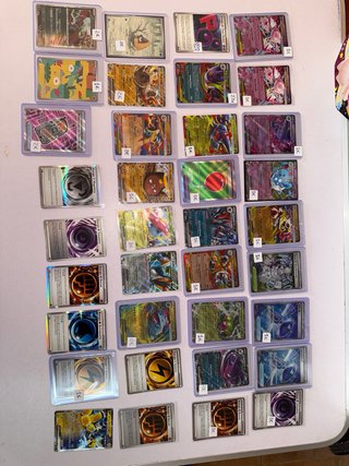 Lote 36 cartas Pokémon EX y Full Art