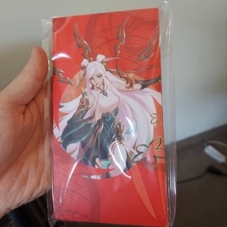 8 Pacotes Vermelhos Personalizados (Lunar Revel 20