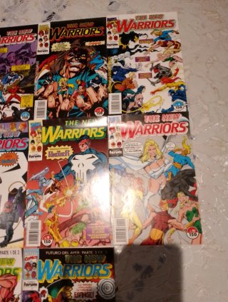 The new warriors comics