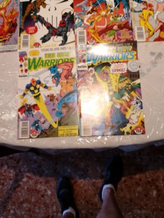 The new warriors comics