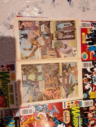 The new warriors comics