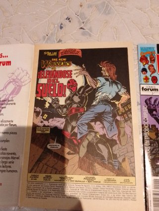 The new warriors comics