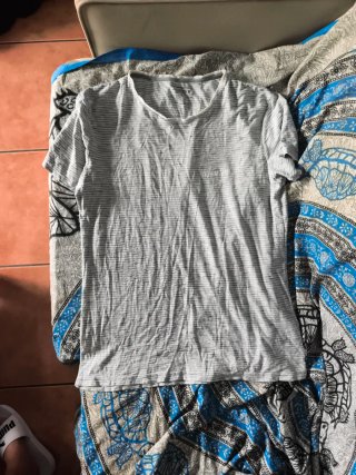Camiseta Quiksilver a rayas - Talla M