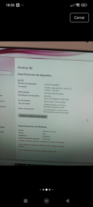 Ordenador LG 22V24 Blanco