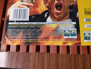 Carátula De La Película Airbag VHS 1997 + Marco