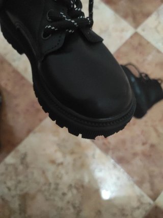 Botas niña/niño negras 28