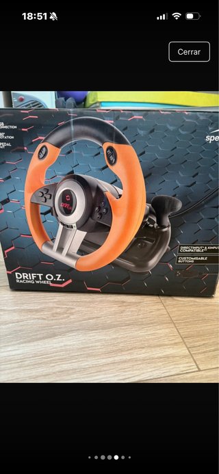 Volante Drift O2 para Consolas y PC