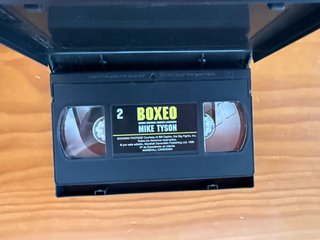 Video Cassette Mike Tyson vs Berbick vs Bruno