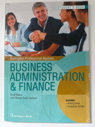 BUSINESS ADMINISTRATION FINANCE SB GS Burlingto...