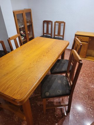 Muebles de comedor madera