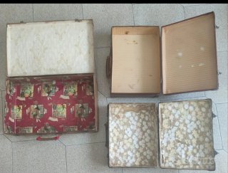 Tris Valigie Vintage Anni 50/60 - Interni Original