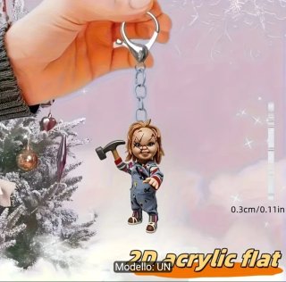 Portachiavi Chucky 5cm Acrilico