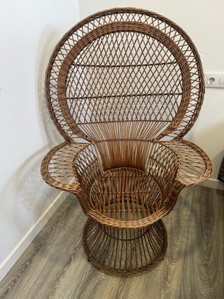 “Sillón Peacock / Emmanuelle vintage