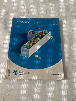 Matemáticas, 1 ESO Santillana