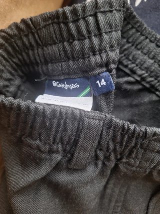 Pantalón Largo Uniforme Gris