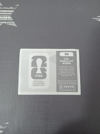Cromo Panini 00 Mundial 2026
