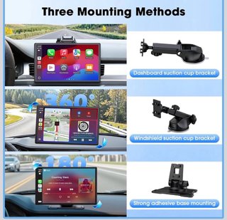 Pantalla CarPlay 9 GPS Bluetooth