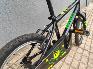 Bicicleta Infantil Mitical Blast Negra/Amarilla