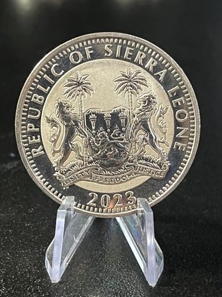 Moneda Plata Tutankamón 1oz Sierra Leona 2023