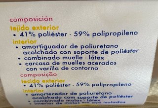 Colchón infantil