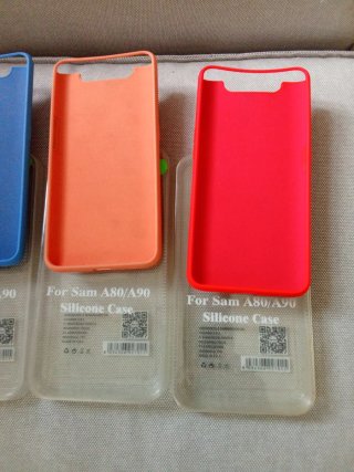 3 Cover Silicone Samsung A80/A90