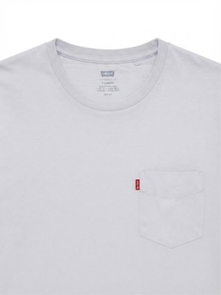 Camiseta Levi's gris con bolsillo Talla S