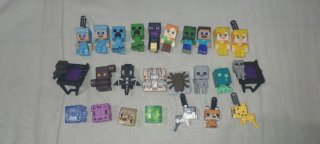 Figuras Minecraft Kinder Sorpresa