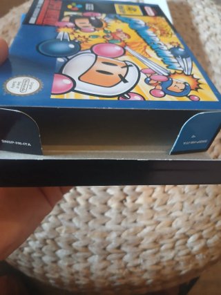 Super Bomberman SNES PAL - Caja, Cartucho y Manual