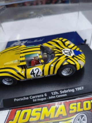 Porsche Carrera 6 12h Sebring 1967 Slot