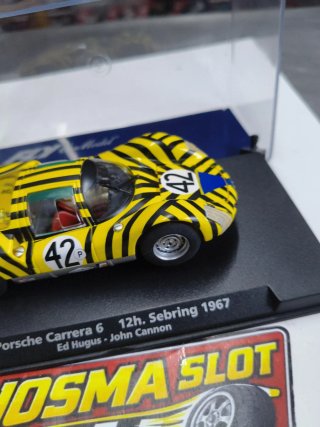 Porsche Carrera 6 12h Sebring 1967 Slot
