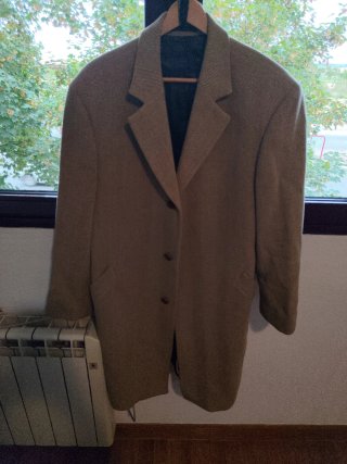 Abrigo Caramelo Caballero Talla 54