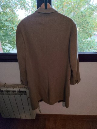 Abrigo Caramelo Caballero Talla 54