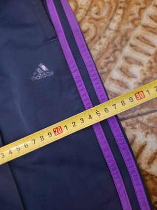 Pantalones Adidas Vintage Morados Rayas