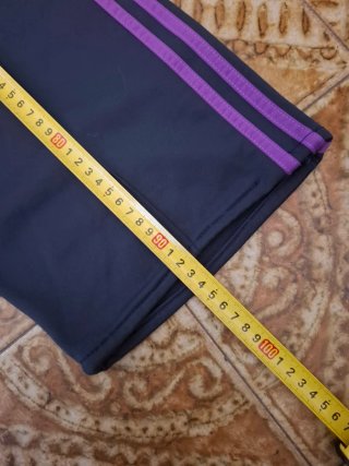 Pantalones Adidas Vintage Morados Rayas