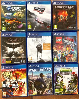 Lote 9 Juegos PS4 (Playstation 4)