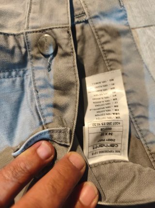 Pantalón Carhartt Gris Talla XL