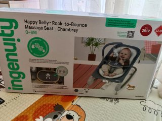 Hamaca Mecedora Ingenuity Happy Belly