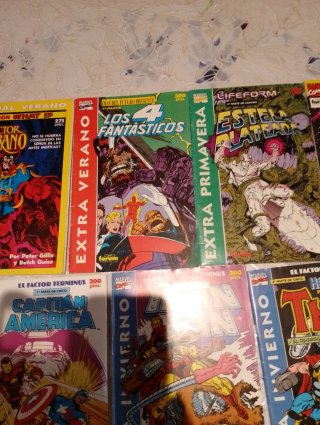 Marvel comics extras Solo envío por inpost