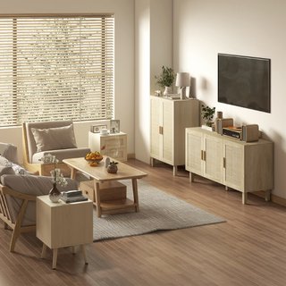 Juego de 2 Mesitas de Noche para Dormitorio Estilo